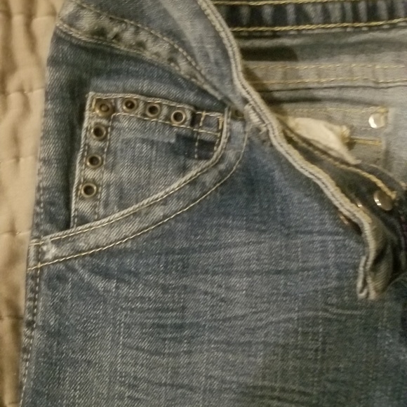 Hudson Riveted Jeans - Picture 3 of 5